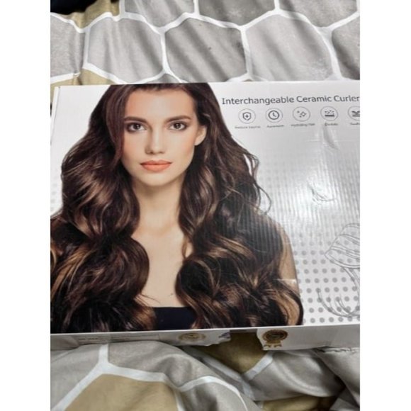 6-IN-1 Curling Iron, Professional Instant Heat Up Hair Curling Wand Set - Picture 3 of 3